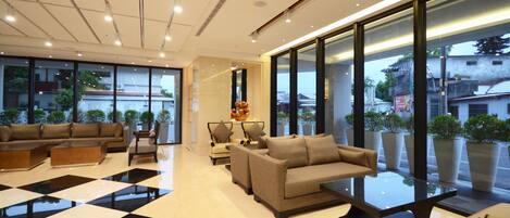 Lobby sitting area