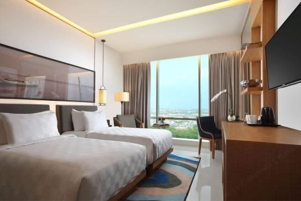 1 Schlafzimmer, hochwertige Bettwaren, Minibar, Zimmersafe