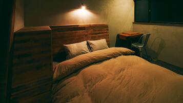 客房, 1 張加大雙人床 | 羽絨被、免費無線上網、床單