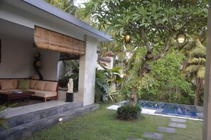 Villa, 1 chambre, piscine privée | Terrasse/Patio