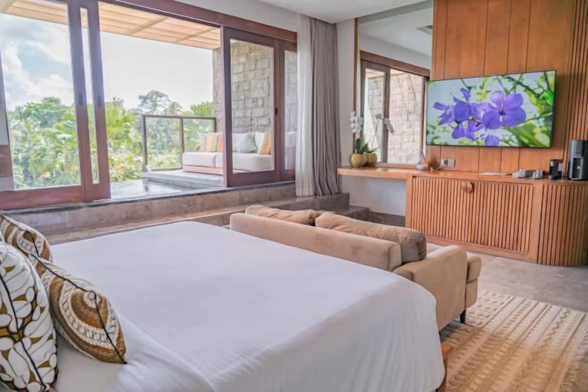 1 chambre, literie de qualité, minibar, coffre-fort
