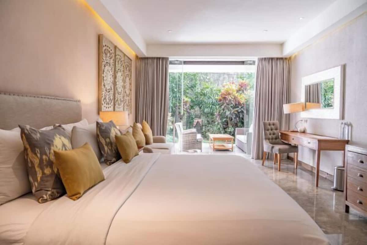 1 chambre, literie de qualité, minibar, coffre-fort