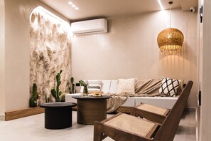 Sala de estar en el lobby