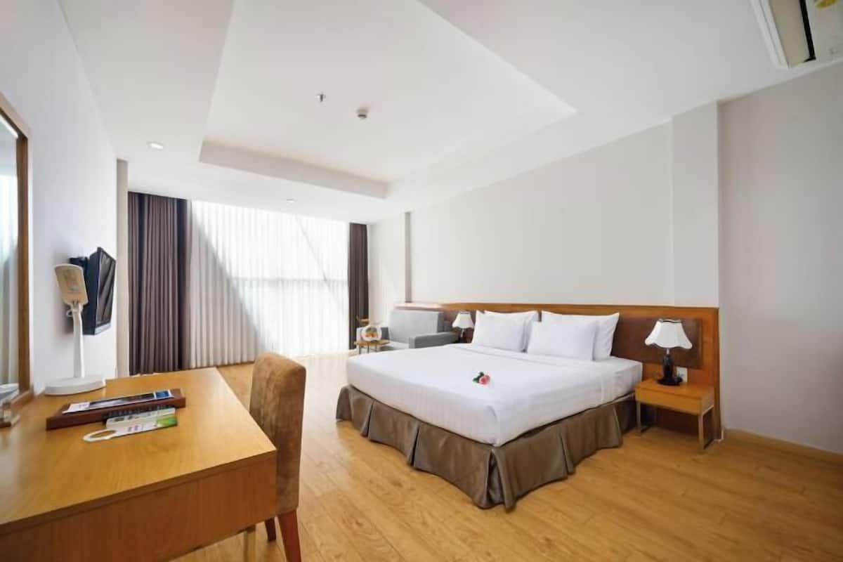 1 habitación, minibar, caja de seguridad en la habitación y escritorio