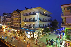 Front of property – evening/night