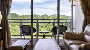 Quarto duplo standard, vista para a montanha | Individualmente decorados, escrivaninha