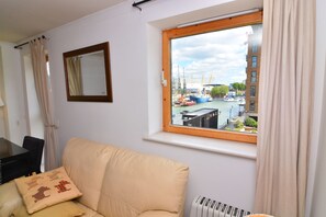 View from property - Apartment Wharf – Meridian Place (London)