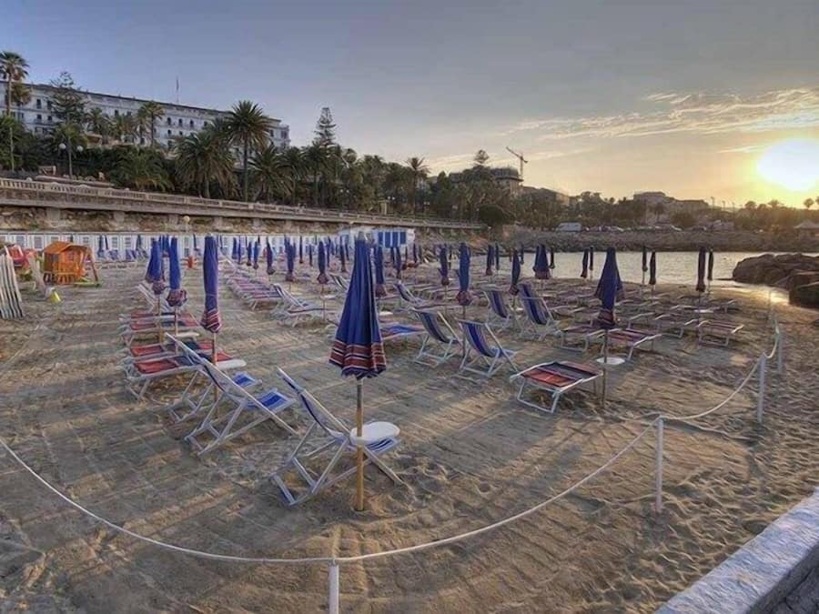 Beach nearby, white sand