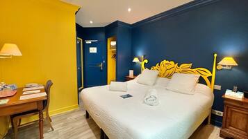 Comfort-dobbeltværelse - 1 soveværelse - ikke-ryger - udsigt til flod | 1 soveværelse, premium-sengetøj, pengeskab på værelset