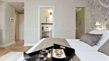 1 bedroom, premium bedding, down comforters, in-room safe