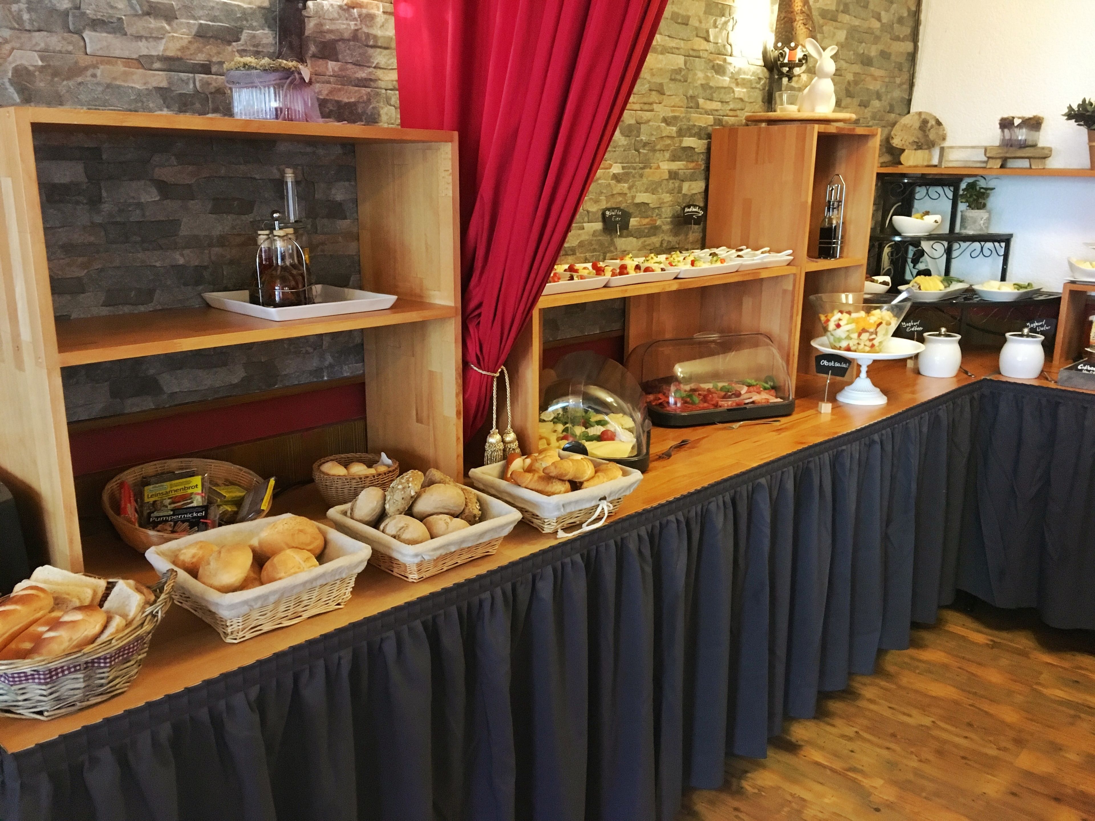 daily buffet breakfast (eur 14 per person)