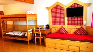 Family Room, Multiple Beds (Category 6) | Minibar, in-room safe, desk, laptop workspace
