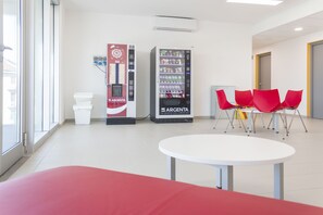 Sitteområde i lobbyen