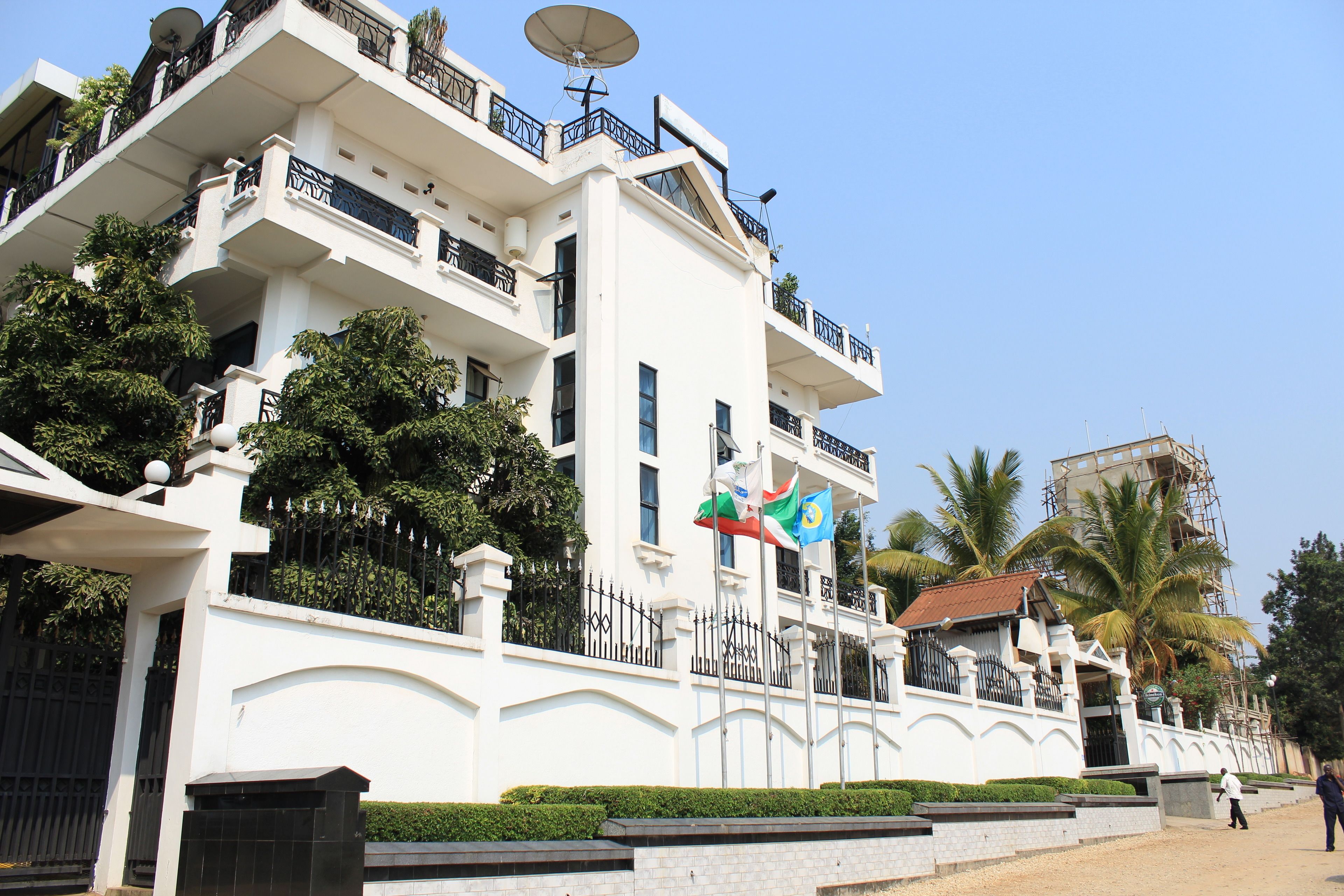 Front of property – evening/night