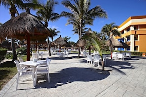 15 bars/lounges, poolside bar