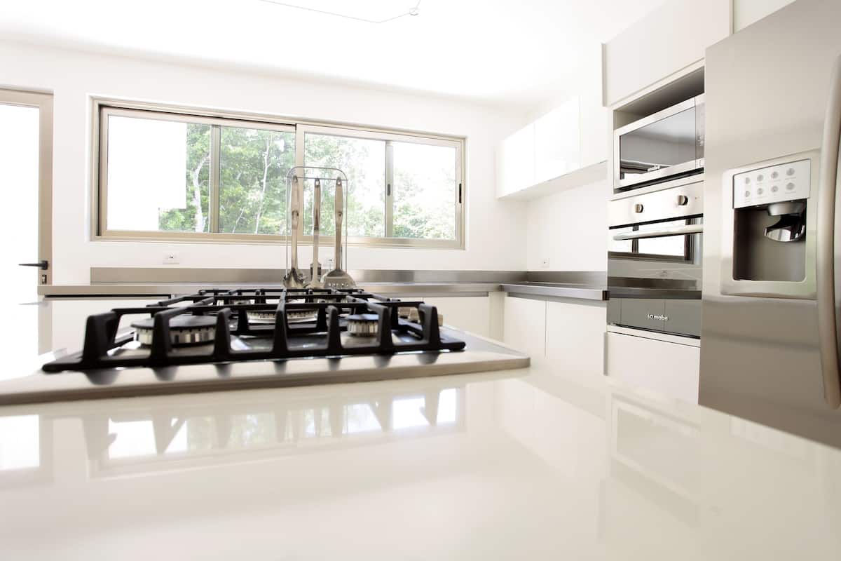 Luxury House, 3 Bedrooms, Private Pool (10 people) | Private kitchen | Full-size fridge, microwave, oven, stovetop