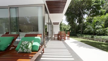 Casa de lujo, 3 habitaciones, alberca privada (10 people) | Terraza o patio