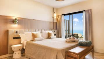 1 Schlafzimmer, Minibar, Schreibtisch, Verdunkelungsvorhänge