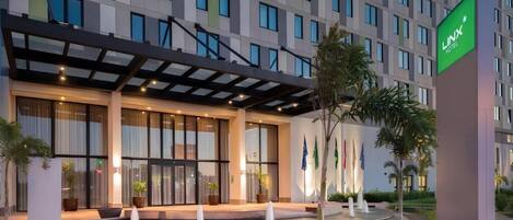 Façade de lâhĂ©bergement