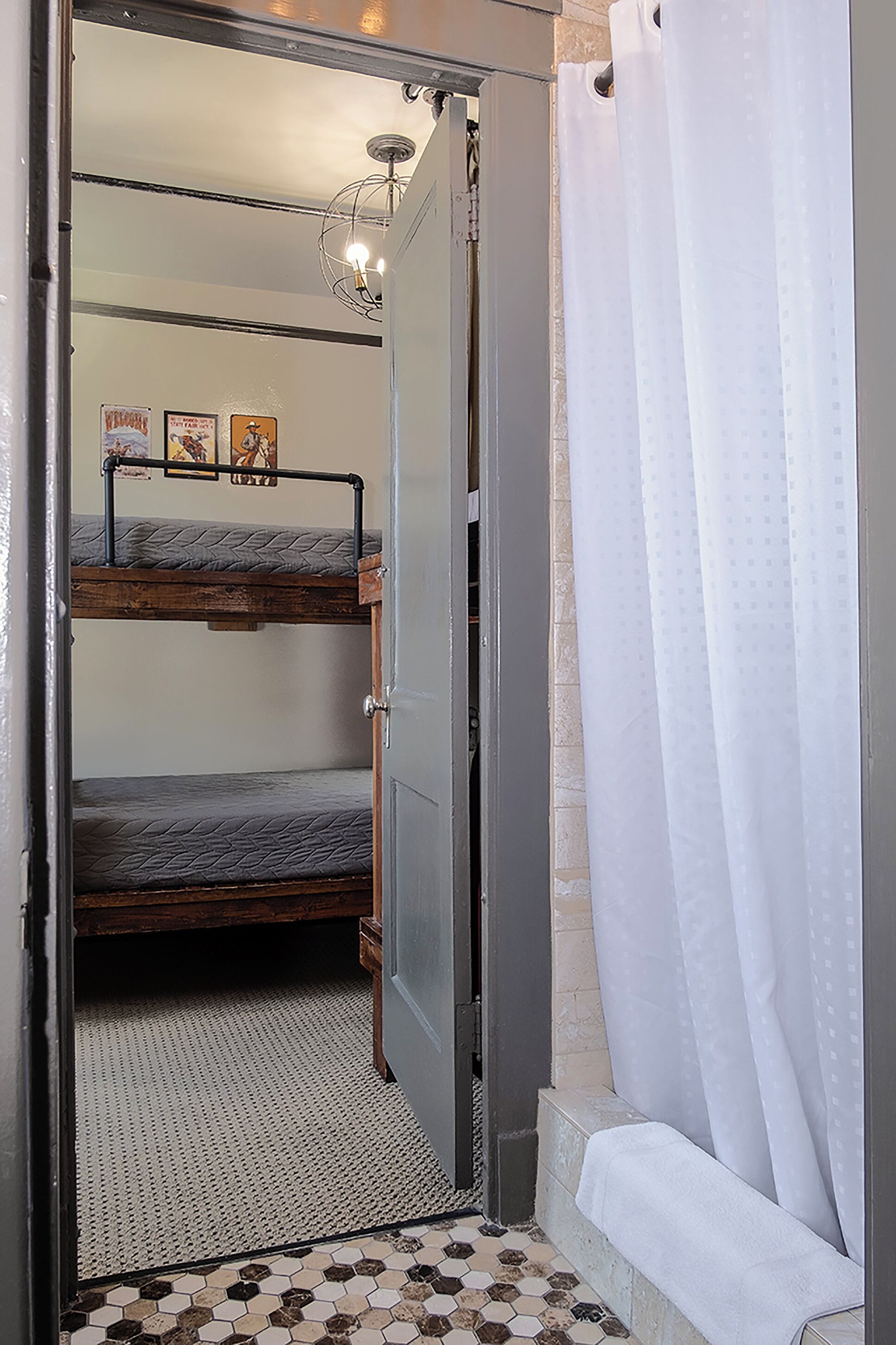 Hostel Bed in 4 Bed Male Shared Dormitory | Bathroom