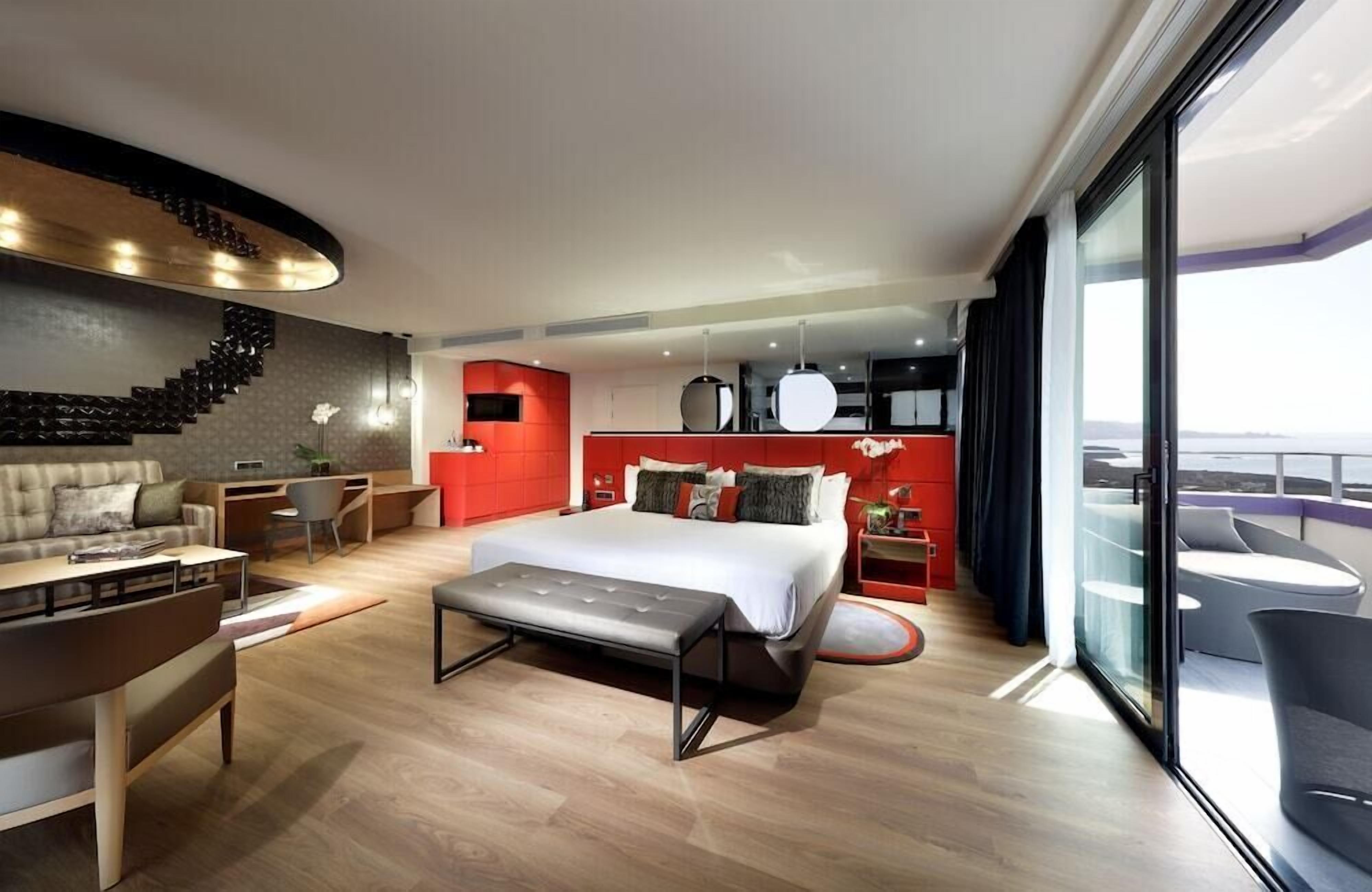 Literie de qualité supérieure, minibar, coffres-forts dans les chambres