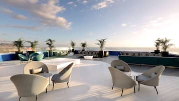 Terrasse sur le toit