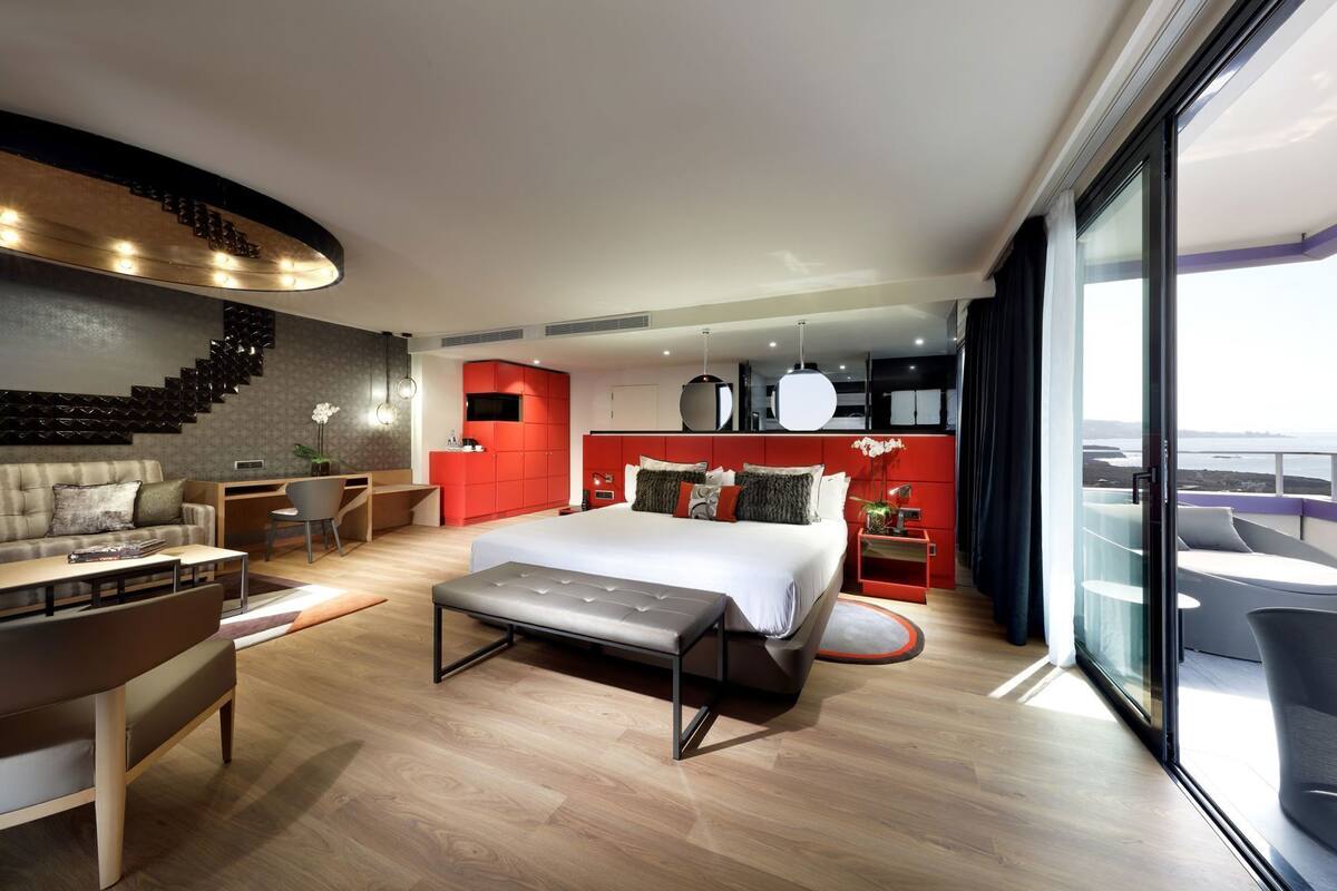 Literie de qualité supérieure, minibar, coffres-forts dans les chambres