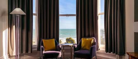 Double Room, Sea View (Large) | Desk, iron/ironing board, free WiFi, bed sheets