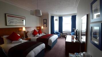 Desk, iron/ironing board, free WiFi, bed sheets