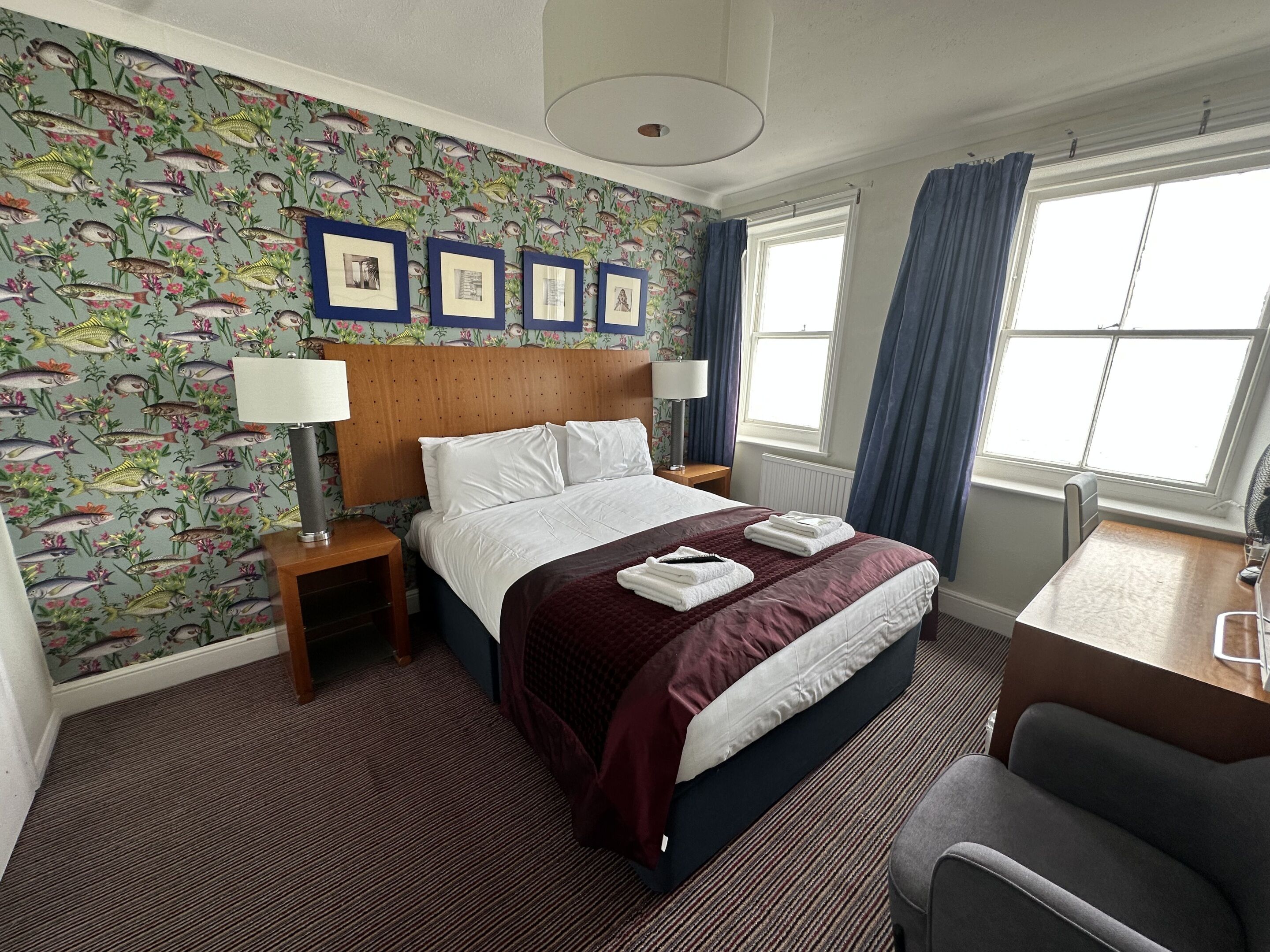 Panoramic Double Room, Ensuite, Ocean View (Sea View) | Desk, iron/ironing board, free WiFi, bed sheets