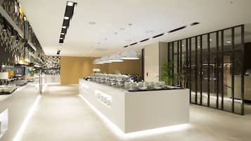 Colazione a buffet, servita tutte le mattine (20000 KRW a persona)