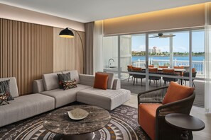 Suite, 1 Bedroom | Living room - Sheraton Samoa Aggie Grey's Hotel & Bungalows (Apia)