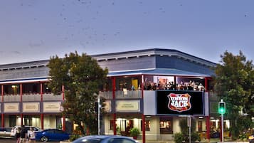 Front of property – evening/night