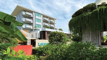 Majoituspaikan julkisivu