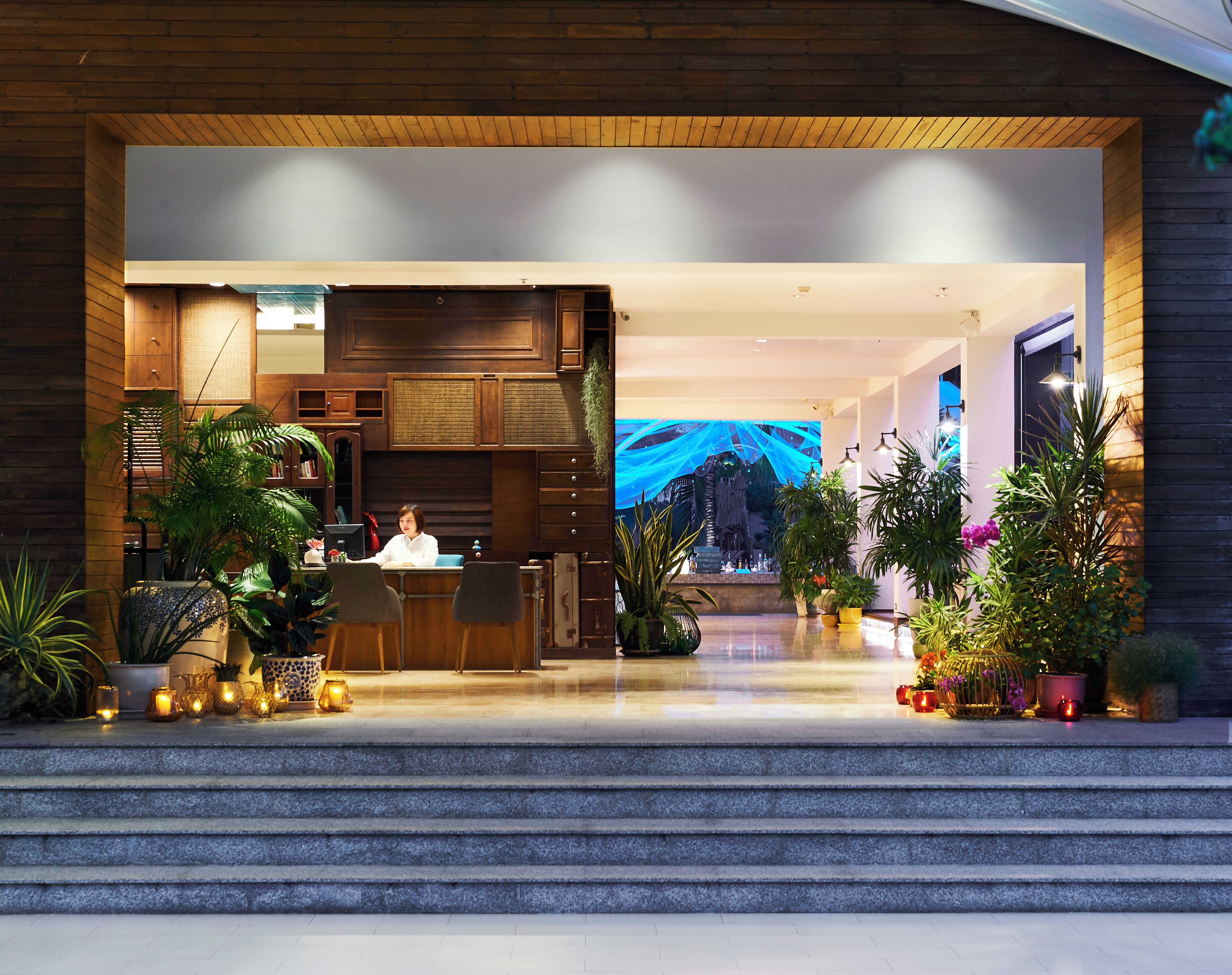 Mặt tiền nơi lưu trú