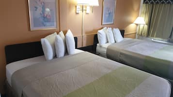 Room, 2 Queen Beds, Smoking | Egyptian cotton sheets, premium bedding, down duvets, soundproofing