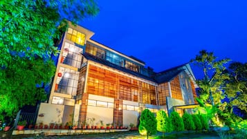 Front of property – evening/night