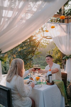 Breakfast, lunch and dinner served - Bucu View Ubud Resort (Ubud)