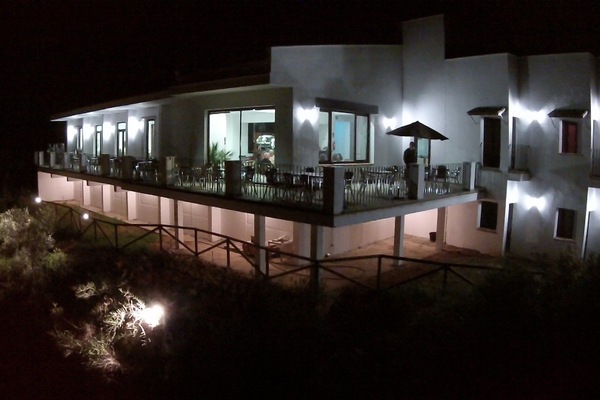 Front of property - evening/night