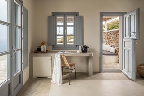 Suite, Meerblick (Pegasus) | Wohnbereich | IPod-Dockingstation