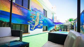 2 piscinas al aire libre