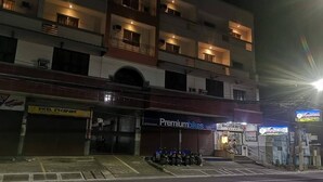 A multi-story building with a ground-floor retail space, including a bike shop and a hotel named Magayon Hotel. - Magayon Hotel (Legazpi)