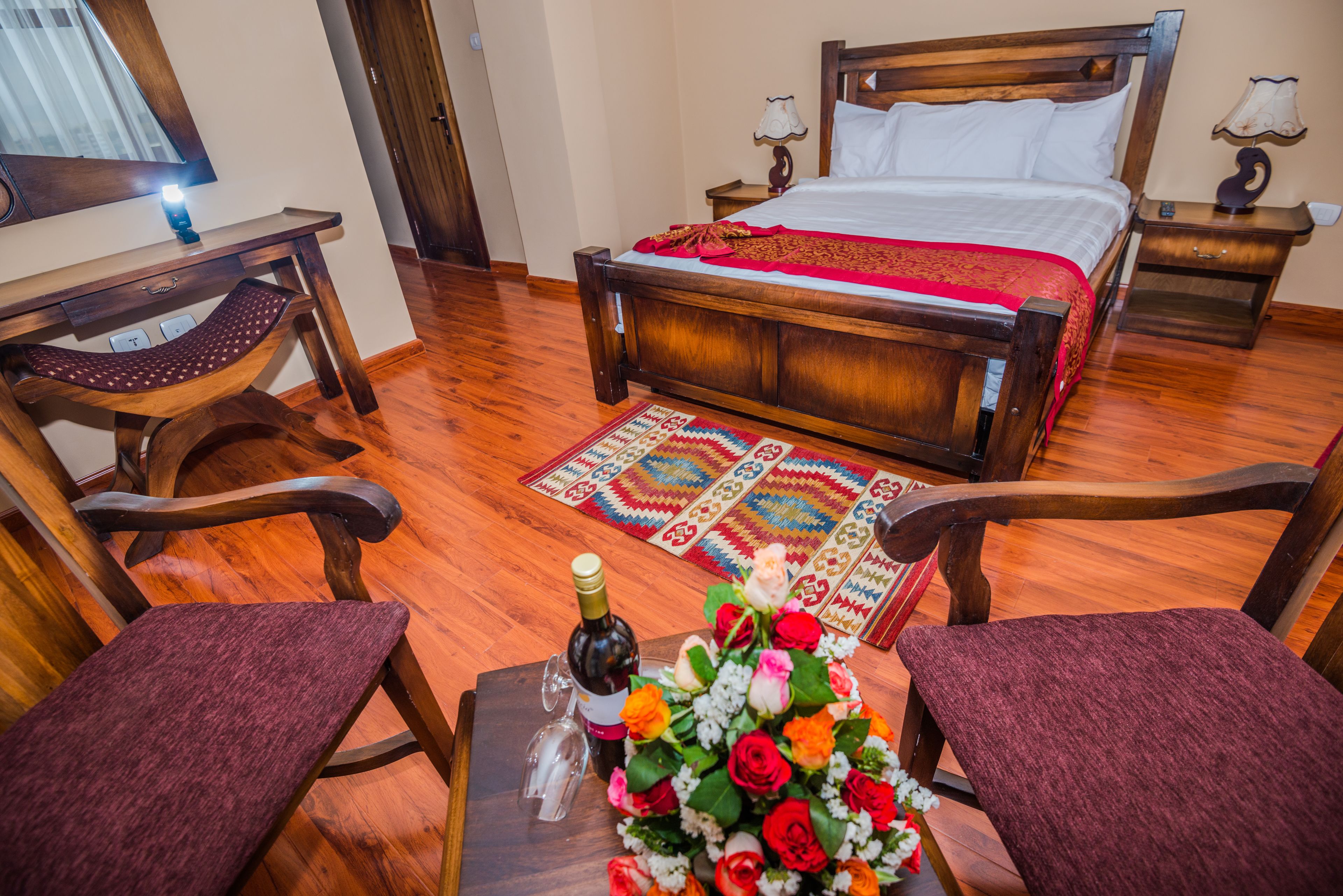 minibar, in-room safe, desk, iron/ironing board