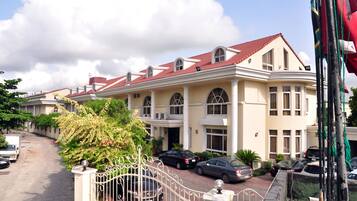 Fassade der Unterkunft