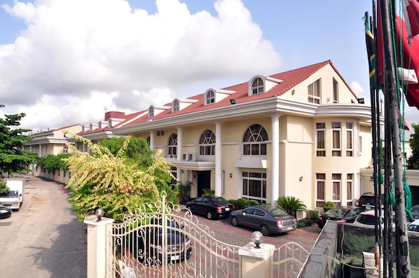 Fassade der Unterkunft