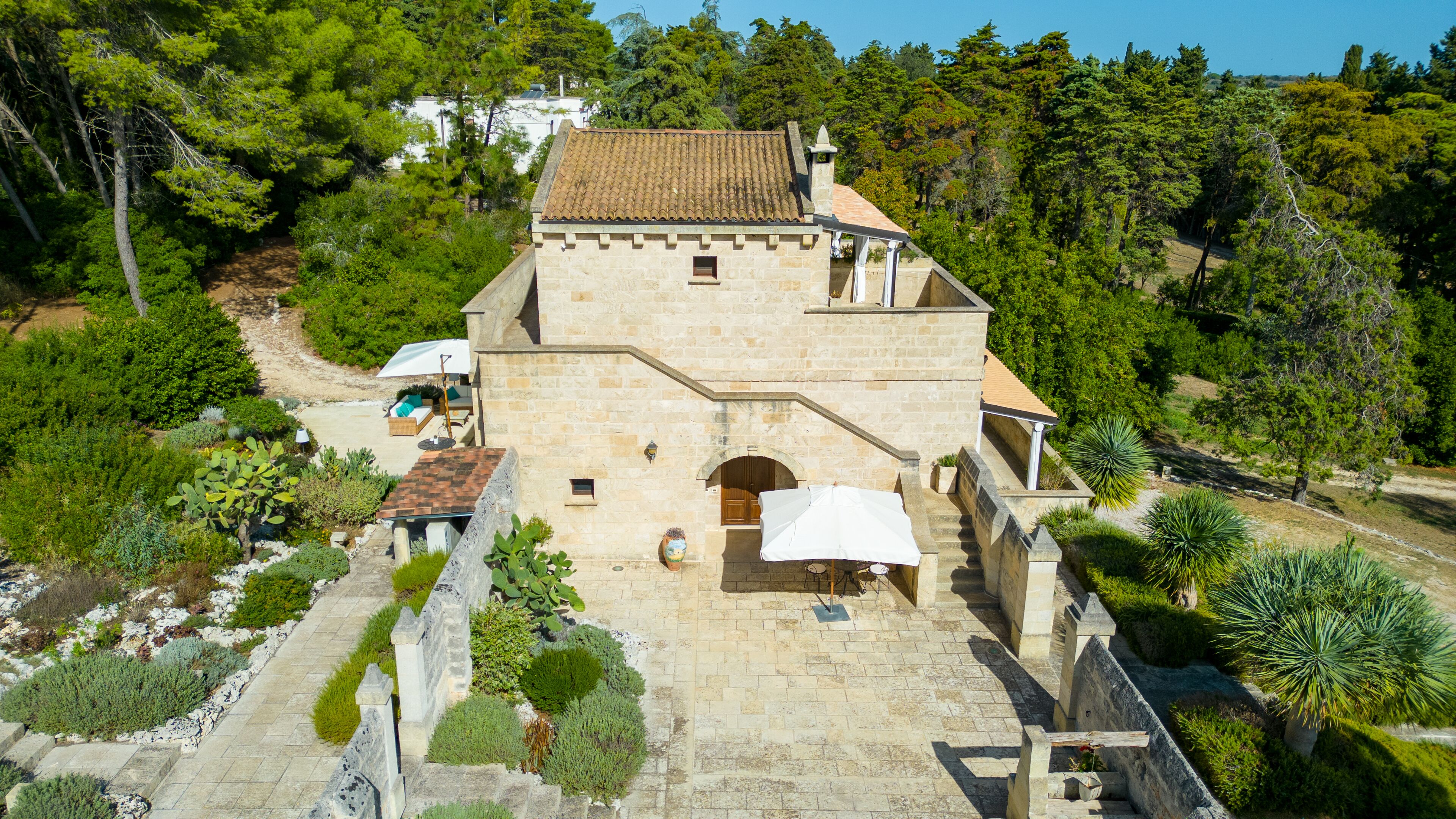 Façade de l’hébergement
