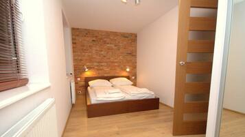 Lejlighed - 1 soveværelse - terrasse (Moraine Hill) | 1 soveværelse, premium-sengetøj, pengeskab på værelset