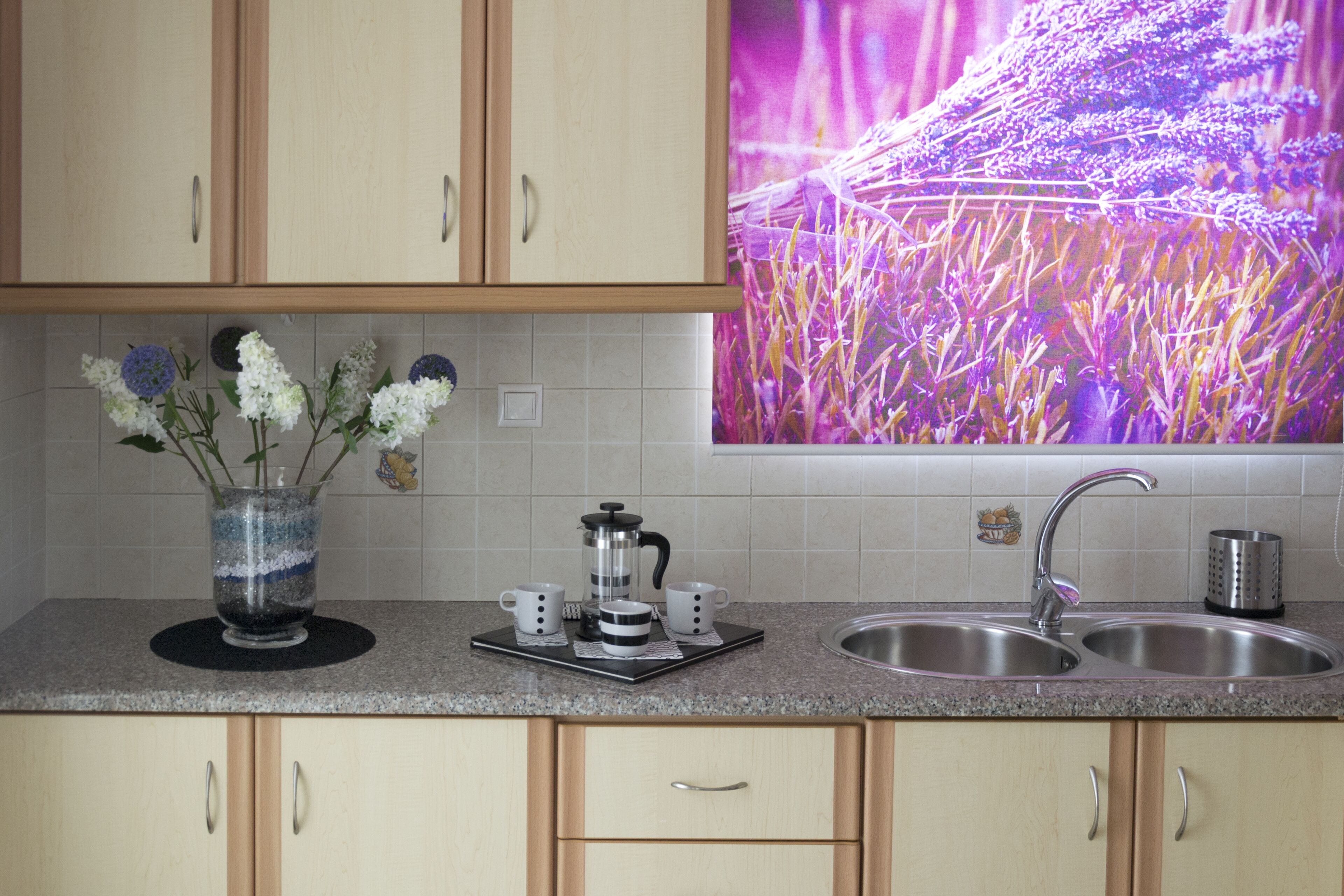 デラックス アパートメント エンスイート (Lavender Flat) | 1 室のベッドルーム、客室ごとに異なるインテリア、防音設備、アイロン / アイロン台