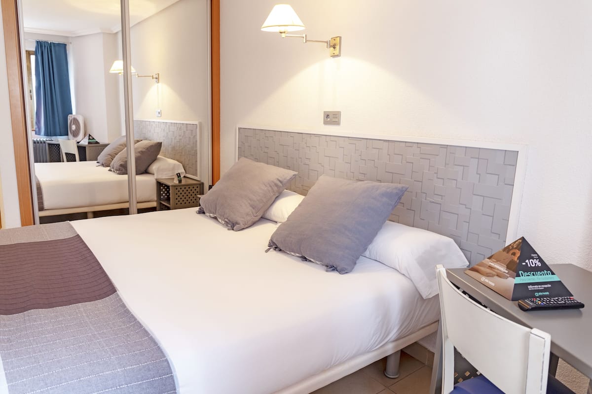 superior double room | blackout curtains, free wifi, bed sheets