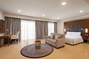 Presidential Apartment, 1 Bedroom | Hypo-allergenic bedding, in-room safe, individually decorated - Levatio Suites Muscat, a member of Radisson Individuals (Muscat)